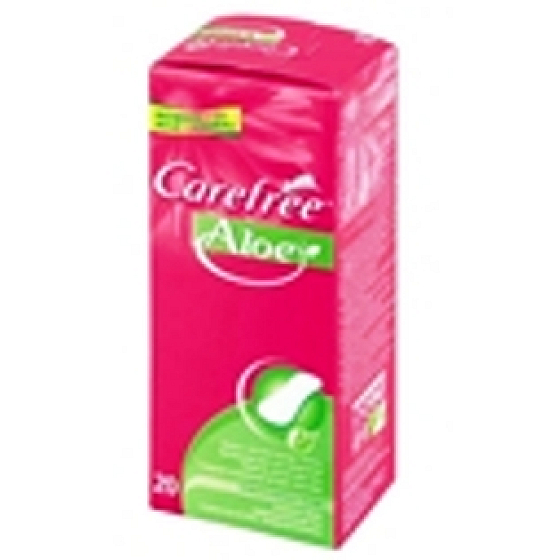 Carefree Slip Aloe Vera panty intimate insoles 20 pieces