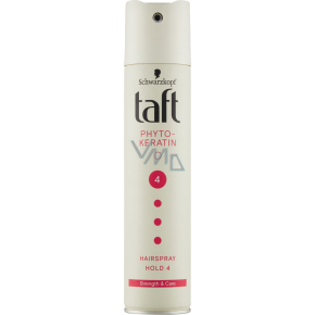 Taft Keratin, ultra strong hairspray, fixation strength 4, 250 ml