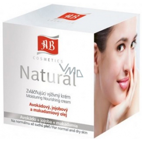 Ab Natural Avocado Jjojoba Makadamia Softening Nourishing Cream 50 g