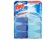 Bref Duo Aktiv Extra Clean & Fresh Oceán Wc gel náhradní náplň 3 x 60 ml