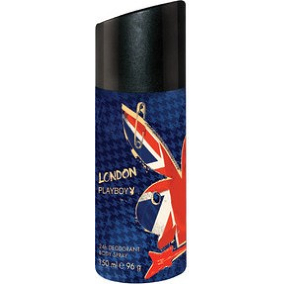 Playboy London deodorant spray for men 150 ml