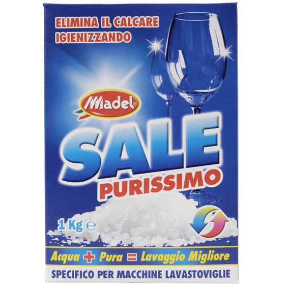 Madel Sale Purissimo coarse dishwasher salt 1 kg extra large