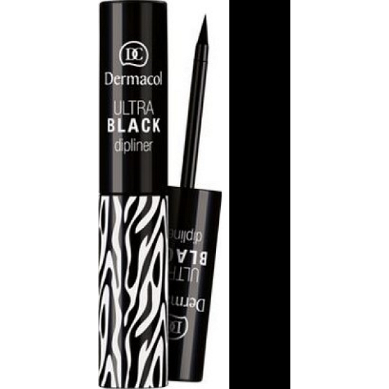 Dermacol Black Sensation Ultra Black Dipliner Liquid Eyeliner Black 2.8 ml