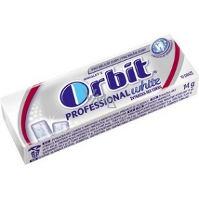 Wrigleys Orbit Professional White chewing gum without sugar dragees 10 pieces 14 g
