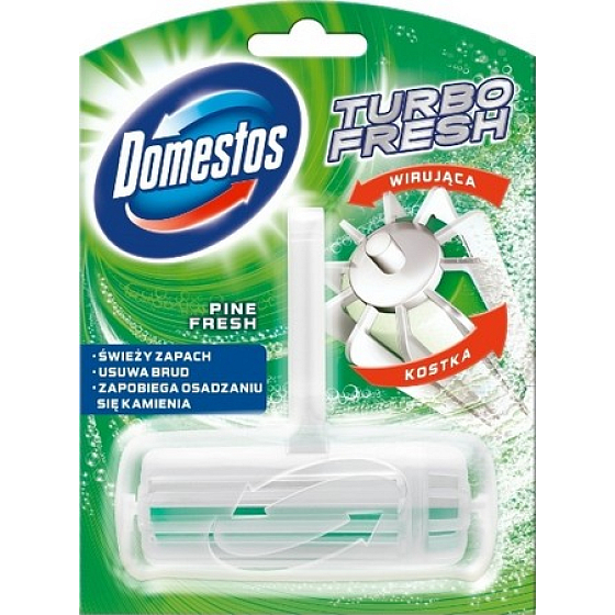 Domestos Turbo Fresh Pine Fresh Toilet block rotary solid 38 g