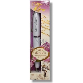 Nekupto Monogram luxury gift pen with the name Miroslav