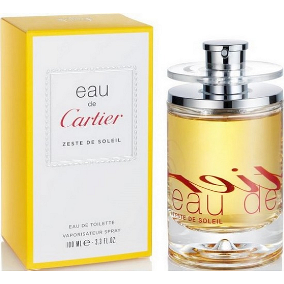Cartier Eau de Cartier Zeste de Soleil EdT 100 ml eau de toilette Ladies