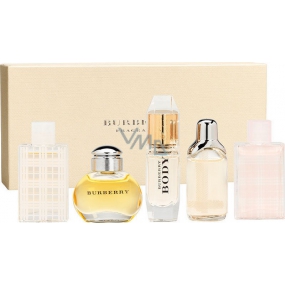 Burberry women's 5-piece mini fragrance set on sale