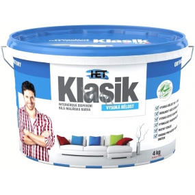 Het Klasik Interior dispersion high white paint 4 kg