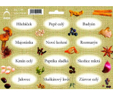 Arch Stickers for Spice Jars Jute Chromolithography Clove - Basic Types of Spices