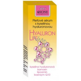 Bione Cosmetics Hyaluron Life with hyaluronic acid skin serum for combination to oily skin 40 ml