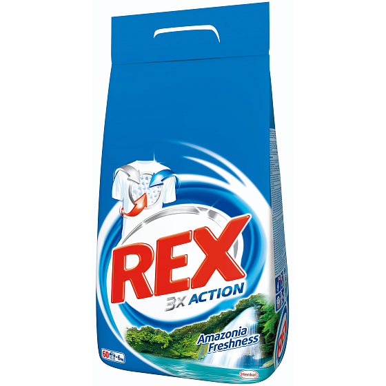 Rex Amazonia Freshness washing powder 60 doses of 4.5 kg