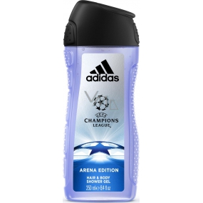 Adidas UEFA Champions League Arena Edition shower gel for men 250 ml