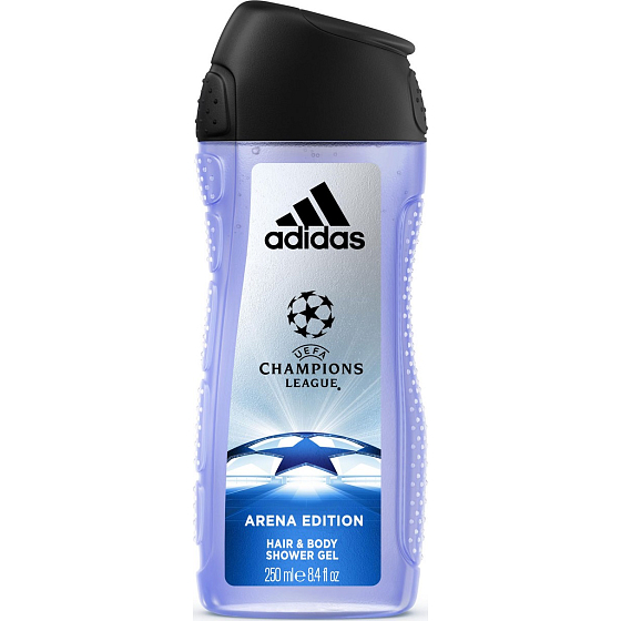 Adidas UEFA Champions League Arena Edition shower gel for men 250 ml