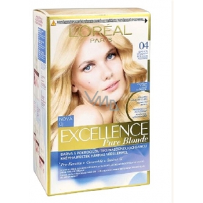 Loreal Paris Excellence Pure Blonde hair color 04 Blond ultra light champagne
