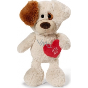 Nici Love You Dog Plush toy finest plush 35 cm