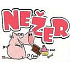 Nekupto Gifts with humor Fridge Magnet Nezer 9 x 6,5 cm