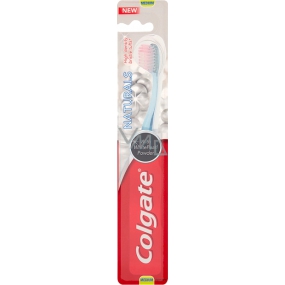 Colgate Naturals with White Pearl Powder Medium Medium Toothbrush 1 piece