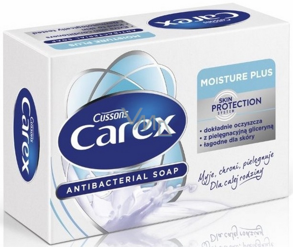 Carex Moisture Plus antibacterial solid soap with milk proteins 100 g