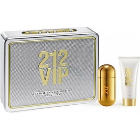 Carolina Herrera 212 VIP Women perfumed water 50 ml + body lotion 75 ml, gift set