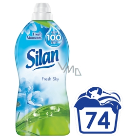 Silan Classic Fresh Sky fabric softener 74 doses 1850 ml