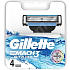Gillette Mach3 Start spare head 4 pieces, for men