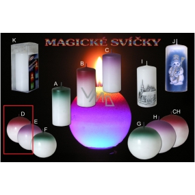 Lima Magic red candle ball 80 mm 1 piece