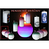 Lima Magic red candle ball 80 mm 1 piece