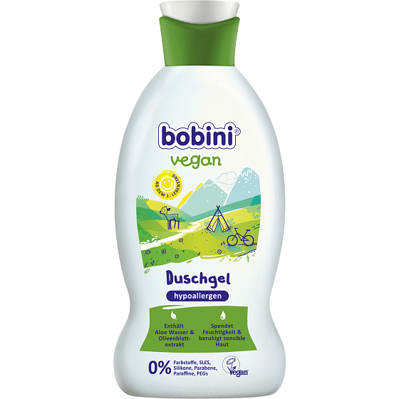 Bobini Vegan hypoallergenic washing gel for children from the first day of birth 200 ml