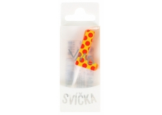 Albi Cake candle single - Letter L, 2.5 cm