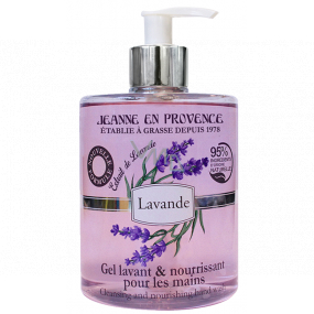 Jeanne en Provence Lavande Lavender hand washing gel dispenser 500 ml