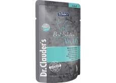 Dr. Clauders Best Selection 6 Venison with pumpkin complete food with pieces of meat for cats pocket 85 g