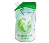 Miléne Zelené Apple and olive liquid soap refill 500 ml