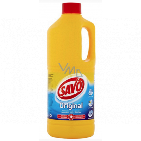 Savo Original disinfection of water and surfaces effectively removes 99.9% of bacteria 2 l