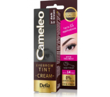 Delia Cosmetics Cameleo Creamy Professional Eyebrow Color, Ammonia Free 3.0 Dark Brown - Dark Brown 15 ml