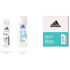 Adidas Pro Invisible antiperspirant deodorant spray for women 150 ml + shower gel 250 ml, cosmetic set