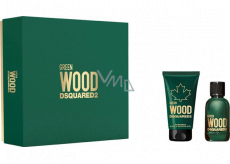 Dsquared2 Green Wood eau de toilette for men 30 ml + shower gel 50 ml, gift set