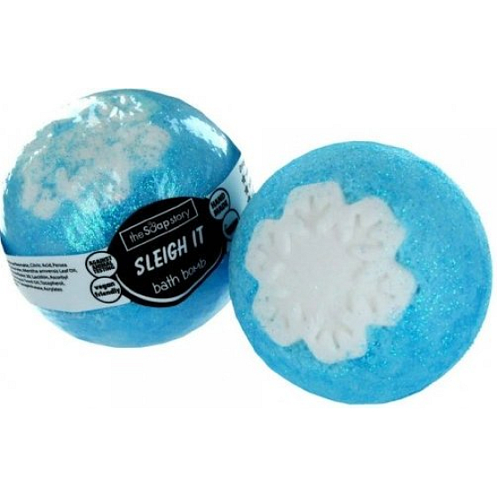 The Soap Story Sleigh It Christmas Bath Fizz Bomb 120 g