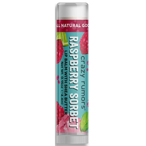 Crazy Rumors Raspberry sorbet raspberry lip balm 4.4 ml