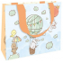 Nekupto Gift Paper Bag Luxury 23 x 17.5 x 10 cm Animals in a Hot Air Balloon 2040 LFM