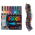 Posca Universal set of acrylic markers 0,9 - 1,3 mm Basic colours 8 pieces PC-3M