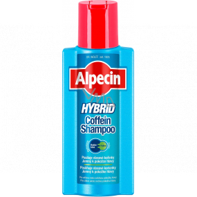 Alpecin Hybrid Coffein Caffeine Shampoo for sensitive, itchy scalp and dry dandruff 375 ml
