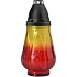 Bolsius Glass lamp Yellow-red 22 cm 58 hours 180 g