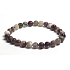 Tourmaline bracelet elastic natural stone, ball 6 mm / 16 - 17 cm, guardian of good mood