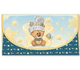 Nekupto Wish Money Envelope Christmas Teddy Bear 116 x 220 mm