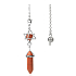 Jasper Merkaba + pendulum, natural stone pendant 71 x 8 x 8 mm