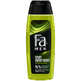Fa Men Sport Energy Boost 3in1 shower gel for body, face and hair for men 250 ml