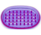 Profiline Soap dish oval plastic 12,5 x 8,5 cm 1 piece