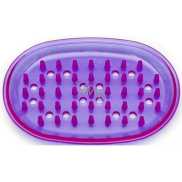 Profiline Soap dish oval plastic 12,5 x 8,5 cm 1 piece