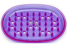 Profiline Soap dish oval plastic 12,5 x 8,5 cm 1 piece